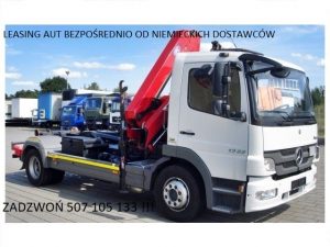 Ciężarówka Hakowiec z HDS sprzedaż leasing kredyt używanych poleasingowych samochodów ciężarowych z Niemiec hakowiec z HDS